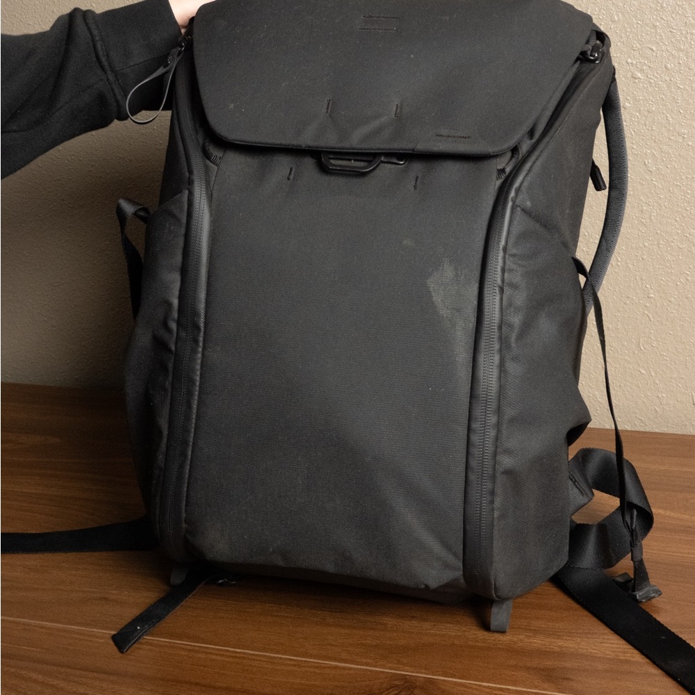 Elegant Black Peak Design Everyday Backpack